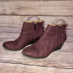 franco sarto wera wedge bootie